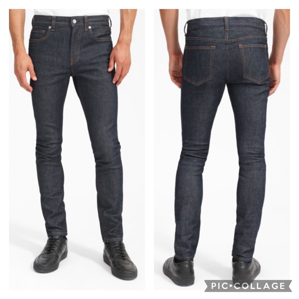 EUC Men’s Everlane Mid Dark The Skinny Fit Jeans